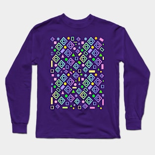 Geometric Design Long Sleeve T-Shirt